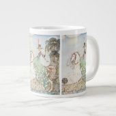 ヴィンテージおとぎ話、プリンセスミネット、ケイNielsen ジャンボコーヒーマグカップ (正面右)