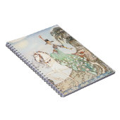 ヴィンテージおとぎ話、プリンセスミネット、ケイNielsen ノートブック (右側)