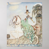 ヴィンテージおとぎ話、プリンセスミネット、ケイNielsen ポスター (正面)