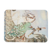 ヴィンテージおとぎ話、プリンセスミネット、ケイNielsen マグネット (横)