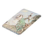 ヴィンテージおとぎ話、プリンセスミネット、ケイNielsen マグネット (左側)