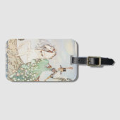 ヴィンテージおとぎ話、プリンセスミネット、ケイNielsen ラゲッジタグ (正面横)