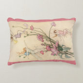 ヴィンテージおとぎ話、喜びに満ちた三霊 アクセントクッション (正面)