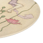 ヴィンテージおとぎ話、喜びに満ちた三霊 カッティングボード (角)