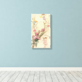 ヴィンテージおとぎ話、喜びに満ちた三霊 キャンバスプリント (インサイチュ (ウッドフロア))