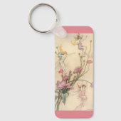 ヴィンテージおとぎ話、喜びに満ちた三霊 キーホルダー (正面)