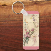 ヴィンテージおとぎ話、喜びに満ちた三霊 キーホルダー (正面)