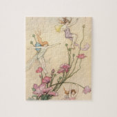 ヴィンテージおとぎ話、喜びに満ちた三霊 ジグソーパズル (縦)