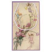 ヴィンテージおとぎ話、喜びに満ちた三霊 スモールペーパーバッグ (裏面)