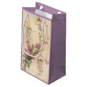 ヴィンテージおとぎ話、喜びに満ちた三霊 スモールペーパーバッグ (裏面アングル)