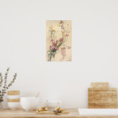 ヴィンテージおとぎ話、喜びに満ちた三霊 ポスター (キッチン)