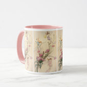 ヴィンテージおとぎ話、喜びに満ちた三霊 マグカップ (正面左)