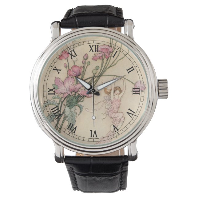 ヴィンテージおとぎ話、喜びに満ちた三霊 腕時計 (正面)