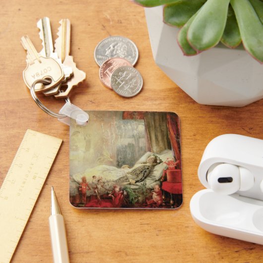 ヴィンテージおとぎ話、夢が作られる物 キーホルダー (デスク)