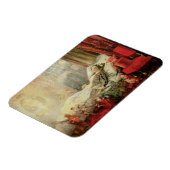 ヴィンテージおとぎ話、夢が作られる物 マグネット (左側)