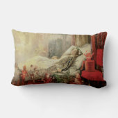 ヴィンテージおとぎ話、夢が作られる物 ランバークッション (裏面)