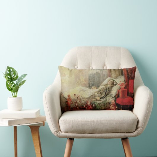 ヴィンテージおとぎ話、夢が作られる物 ランバークッション (椅子)