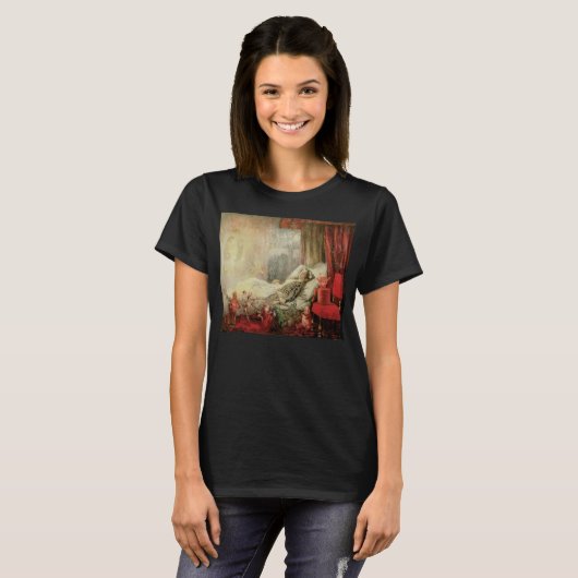 ヴィンテージおとぎ話、夢が作られる物 Tシャツ (正面フル)