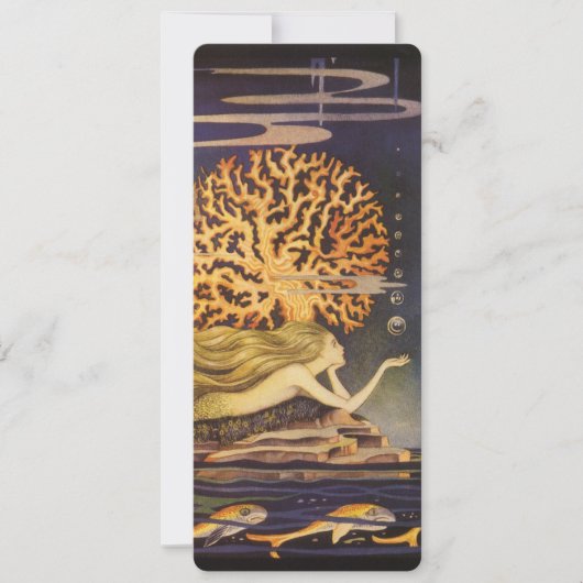 ヴィンテージおとぎ話、小さな人魚の海サンゴ (正面)