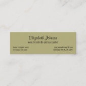 ヴィンテージおとぎ話、小さな人魚の海サンゴ コーリングカード (正面)