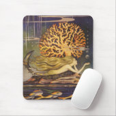 ヴィンテージおとぎ話、小さな人魚の海サンゴ マウスパッド (マウス)