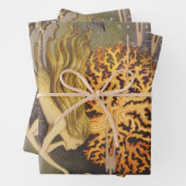 ヴィンテージおとぎ話、小さな人魚の海サンゴ ラッピングペーパーシート (インサイチュ)