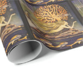 ヴィンテージおとぎ話、小さな人魚の海サンゴ ラッピングペーパー (ロールコーナー)