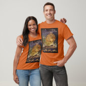 ヴィンテージおとぎ話、小さな人魚の海サンゴ Tシャツ (ユニセックス)