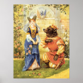 ヴィンテージおとぎ話、美しいと獣 ポスター (正面)