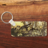 ヴィンテージおとぎ話Band of Workmen by Rackham キーホルダー (裏面)