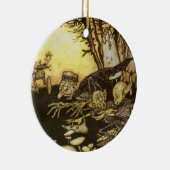 ヴィンテージおとぎ話Band of Workmen by Rackham セラミックオーナメント (右)