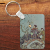 ヴィンテージおとぎ話Edmund Dulac キーホルダー (正面)