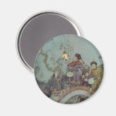 ヴィンテージおとぎ話Edmund Dulac マグネット (正面/裏面)