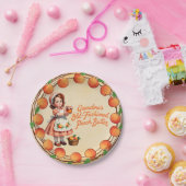 ヴィンテージおばあちゃんのオールドファッションドピーチバター ペーパープレート (パーティー)
