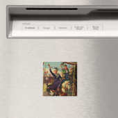 ヴィンテージおばあちゃんメリーゴーラウンド馬 マグネット (インサイチュ (食洗機))