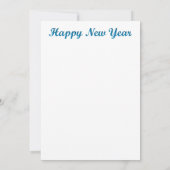 ヴィンテージおめでとう年賀状 カード (裏面)