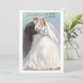 ヴィンテージおめでとう新郎新婦 シーズンカード (スタンド正面)