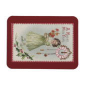 ヴィンテージおめでとう マグネット (横)