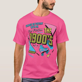 ヴィンテージおもしろいから来た私に我慢して下さい Tシャツ