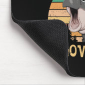 ヴィンテージおもしろいが抑制されモーないDeng Ba1 マウスパッド (コーナー)