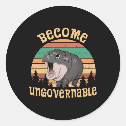 ヴィンテージおもしろいが抑制されモーないDeng Ba1 ラウンドシール (正面)