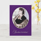 ヴィンテージおもしろいにはMartini誕生日カードがある カード (黄色い花)