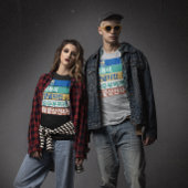 ヴィンテージおもしろいの韓国料理の名前 Tシャツ