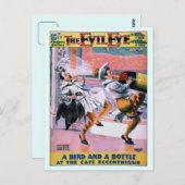 ヴィンテージおもしろいは邪悪なアイシアターを復元 ポストカード (正面/裏面)