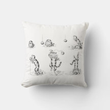 ヴィンテージおもしろいカニップ猫