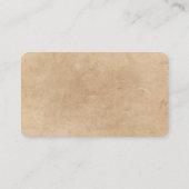 ヴィンテージおもしろいカニップ猫 名刺 (裏面)