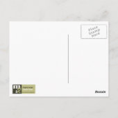 ヴィンテージおもしろいキッズハロウィンはがき ポストカード (裏面)