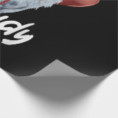 ヴィンテージおもしろいキャットボーカウボーイウェスタンカントリーキャット ラッピングペーパー (角)