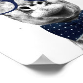 ヴィンテージおもしろいキリン ポスター (角)