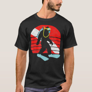 ヴィンテージおもしろいスキューバダイビングレトロダイブフラグ Tシャツ
